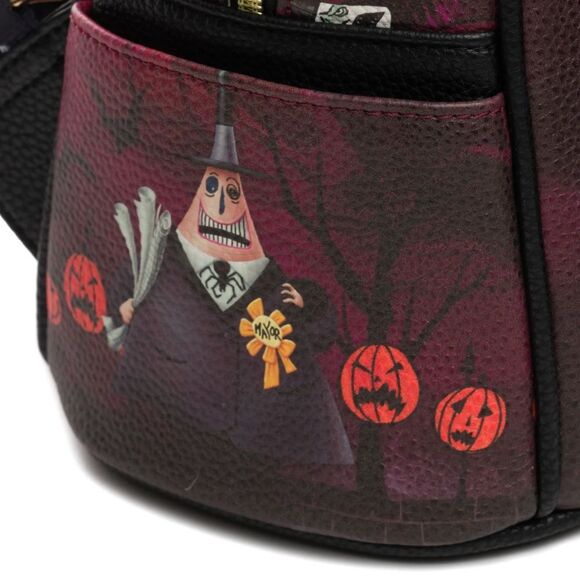 WandaPop The Nightmare Before Christmas 11" Vegan Leather Mini Backpack. NWT! - Picture 5 of 16